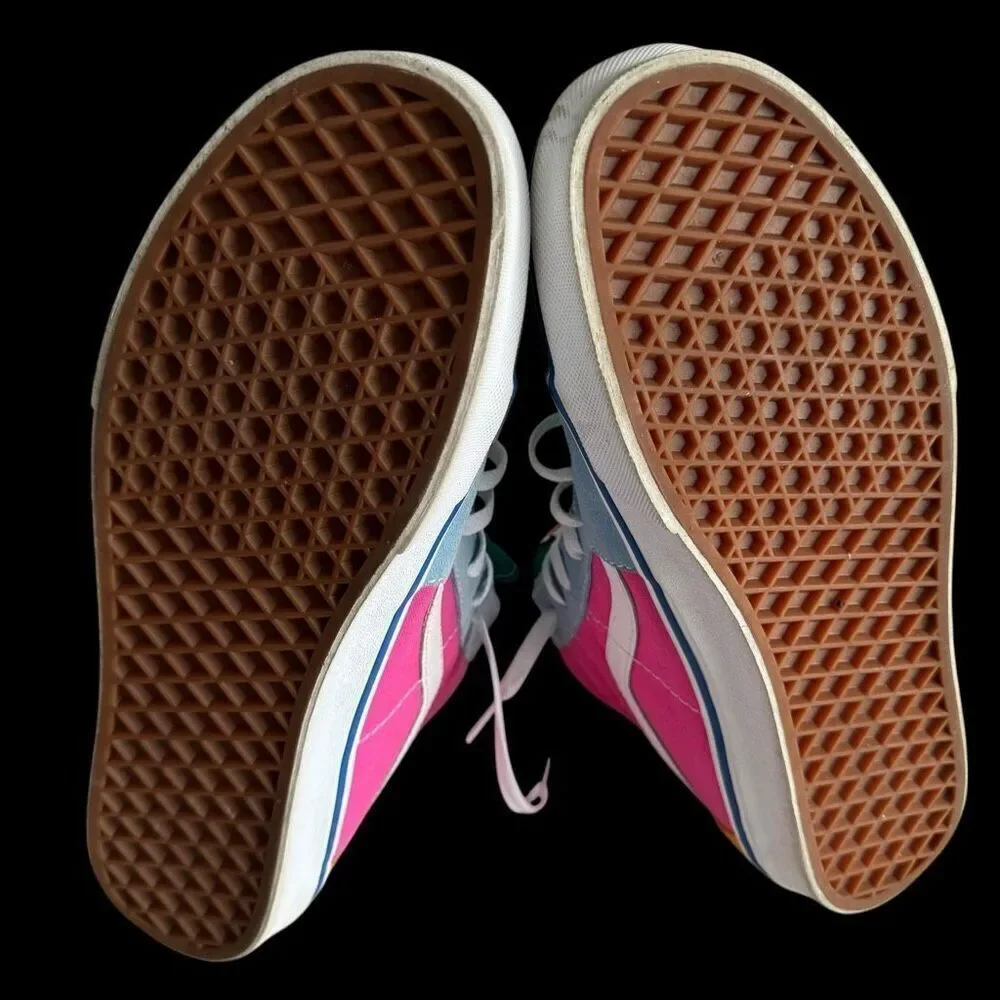 Vans suede colorful